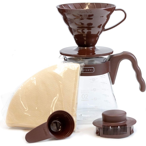 Hario V60 Filtre Kahve Demleme Srahisi Set