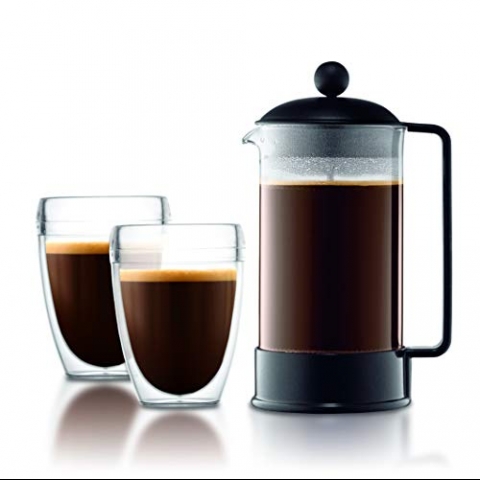 Bodum Brazil French Press Kahve Makinesi  Krmz
