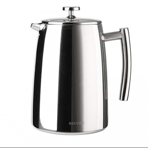 Paslanmaz elik French Press Kahve Demlii