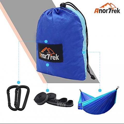 AnorTrek Tanabilir Hamak (Mavi)