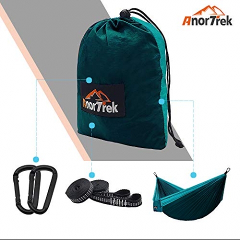 AnorTrek Tanabilir  Hamak (Petrol Yeil)