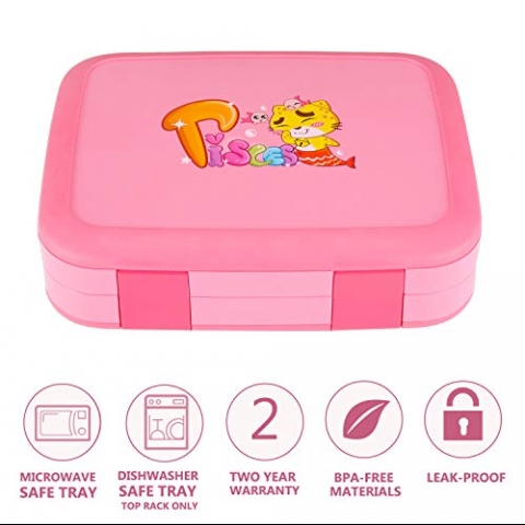 VANKANY B�lmeli Beslenme Kutusu (Pembe)