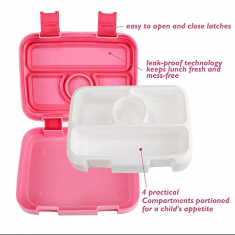 VANKANY B�lmeli Beslenme Kutusu (Pembe)