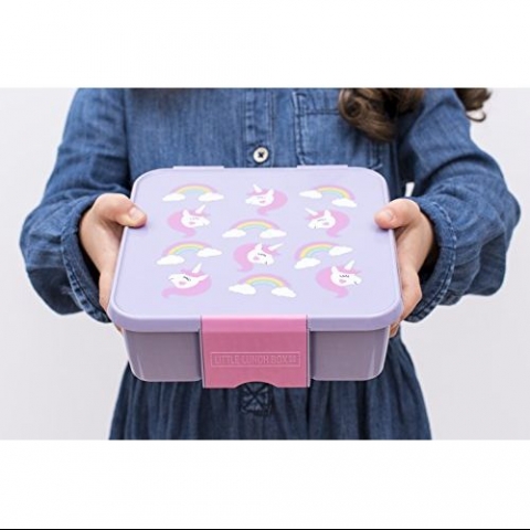Little Lunch Box Co. Unicorn Blmeli Beslenme Kutusu