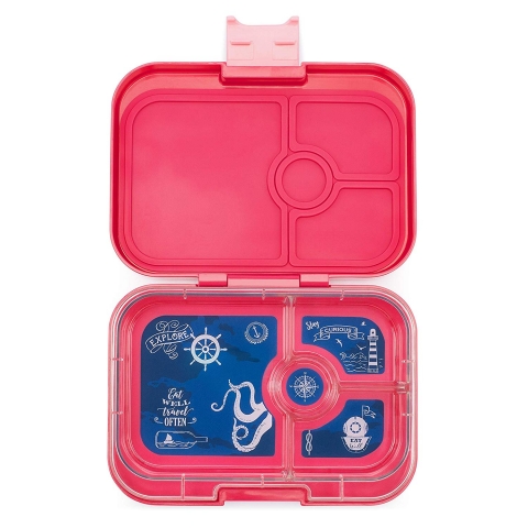 Yumbox �ocuklar ��in B�lmeli Yemek Kutusu (Pembe)