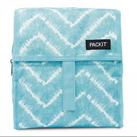 PackIt Yaltml Beslenme antas (Aqua Tie Dye)