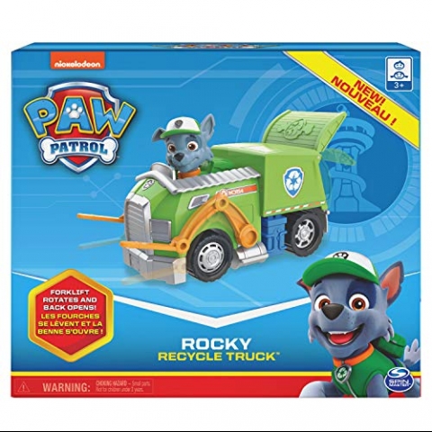 Paw Patrol Rockys Recycle Truck Vehicle