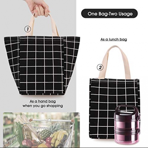 HOMESPON Piknik / Yemek antas (Black Checkeredlong )