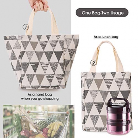 HOMESPON Piknik / Yemek antas (Triangle Pattern-Grey)