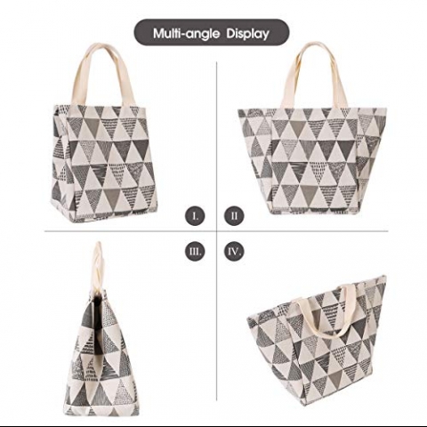 HOMESPON Piknik / Yemek antas (Triangle Pattern-Grey)