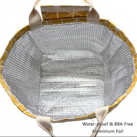 Mziart Yal�t�ml� Yemek / Beslenme �antas� (Geometric Pattern)