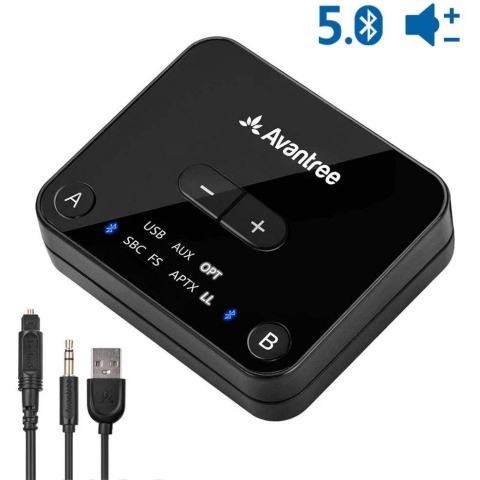 Avantree Bluetooth 5.0 Transmitter