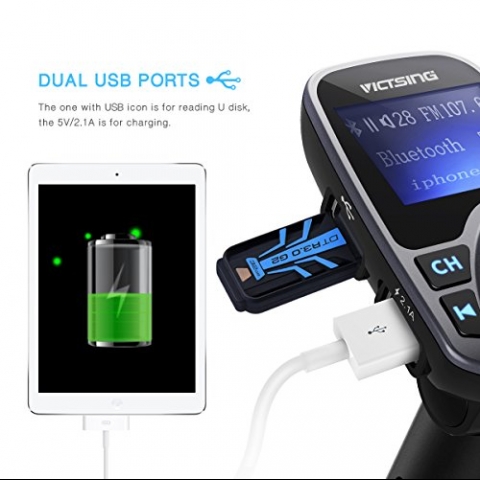 VicTsing Ara in Bluetooth FM Transmitter