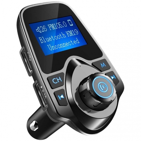 Nulaxy KM19 Bluetooth Araba i FM Transmitter