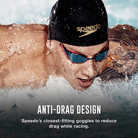 Speedo Fastskin Pure Focus Y�z�c� G�zl��� (Siyah)