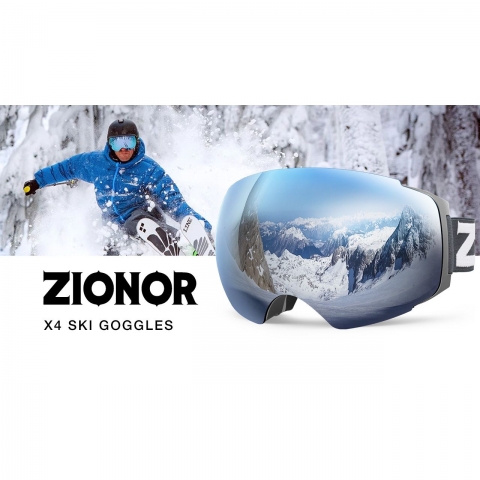 ZIONOR X4 Ski Snowboard Gzl (Turuncu)