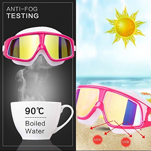 Spinosaurus �ocuklar ��in Y�z�c� G�zl��� (Pembe)