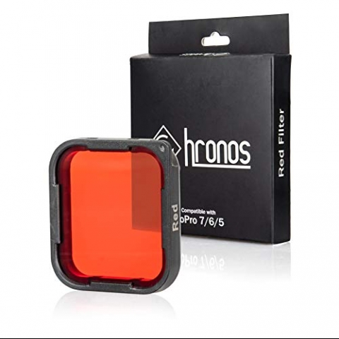 Chronos GoPro Hero 7 Krmz Lens Filtresi