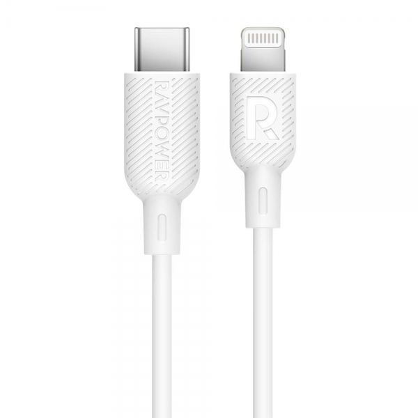 RAVPower Lightning to USB C Kablo (2M)-White