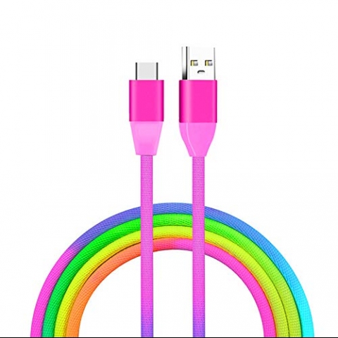 PINFOX Renkli USB C Kablo