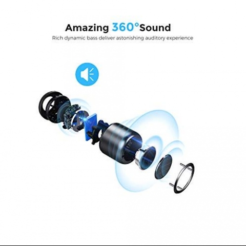 Vtin Mini Bluetooth Hoparlr (Siyah)