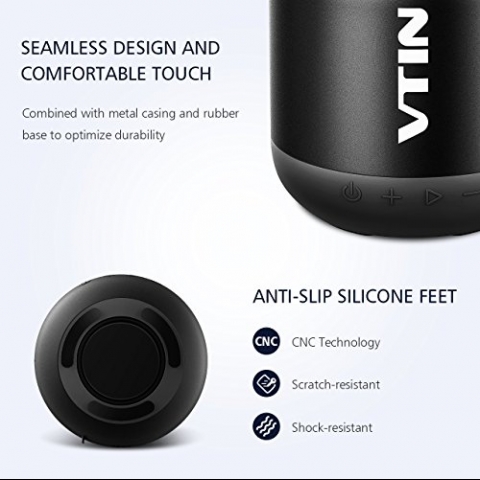 Vtin Mini Bluetooth Hoparlr (Siyah)