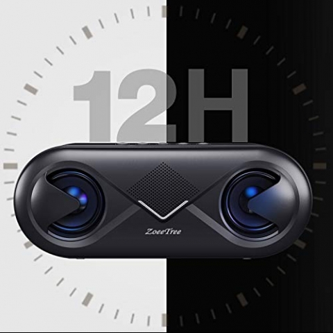 ZoeeTree S8 Wireless Bluetooth Hoparlr(Siyah)
