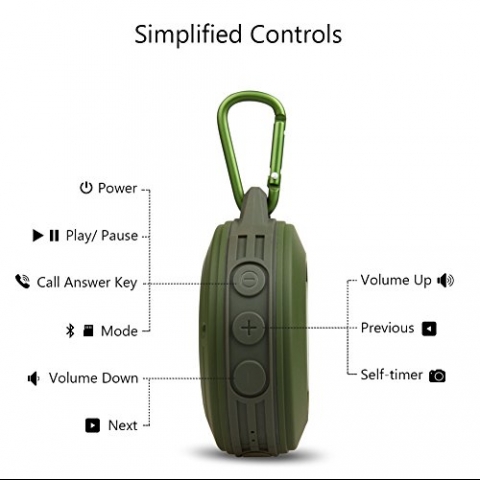 MIFA F10 Bluetooth Hoparlr(Yeil)