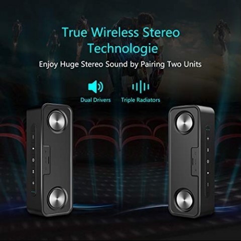 MIFA A20 Bluetooth Hoparlr(Siyah)