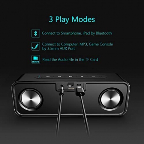 MIFA A20 Bluetooth Hoparlr(Siyah)