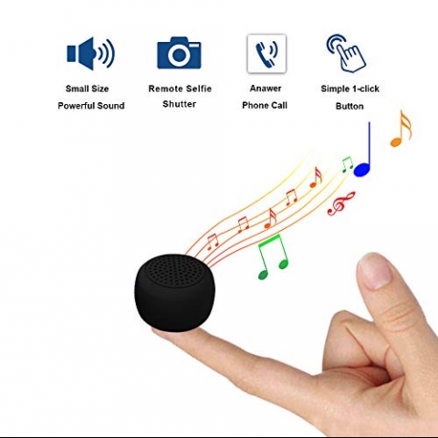 momoho Small Bluetooth Hoparlr (Siyah)