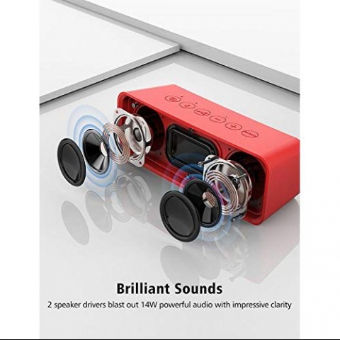 Vtin R2 Bluetooth Hoparlr (Krmz)