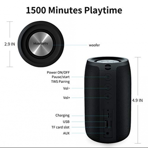 D Mekan, Tanabilir Bluetooth Hoparlrler