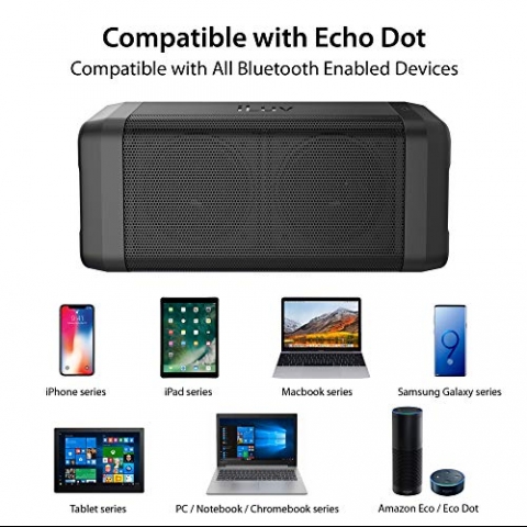 iLuv AUD Mini Tanabilir Kablosuz Bluetooth Hoparlr