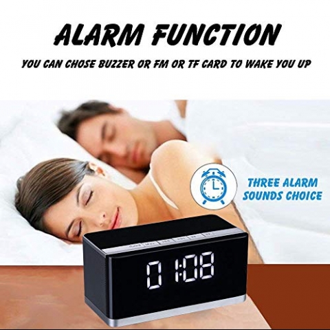 ZEPST Bluetooth Hoparlr (Siyah)