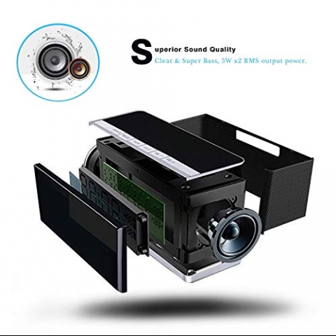 ZEPST Bluetooth Hoparlr (Siyah)