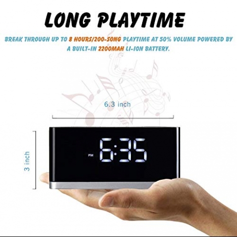 ZEPST Bluetooth Hoparlr (Siyah)