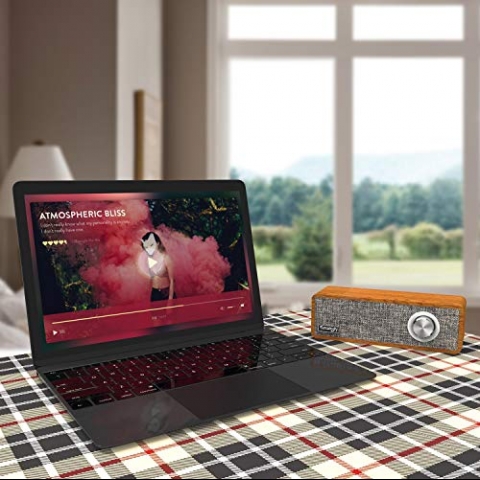 Smalody Kablosuz Mini Ahap Bluetooth Hoparlr (Gri)