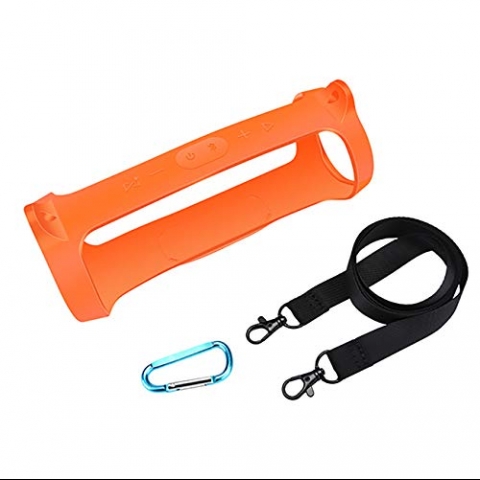 JBL Charge 4 Bluetooth Hoparlr iin Oriolus Silikon Klf orange