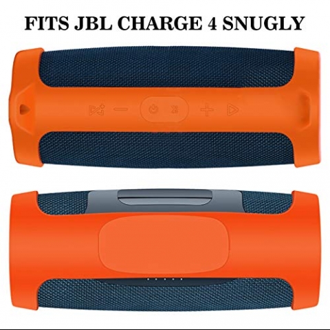 JBL Charge 4 Bluetooth Hoparlr iin Oriolus Silikon Klf orange