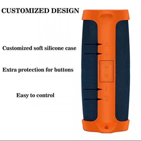 JBL Charge 4 Bluetooth Hoparlr iin Oriolus Silikon Klf orange