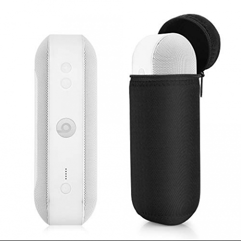 Beats Pill + Plus Tanabilir Kablosuz Bluetooth Hoparlr Klf (Siyah)