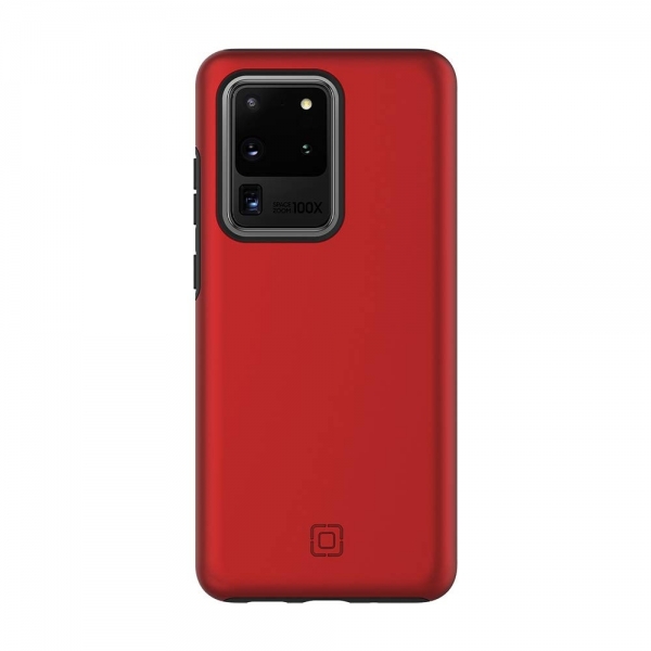 Incipio Samsung Galaxy S20 Ultra DualPro Serisi Klf-Red