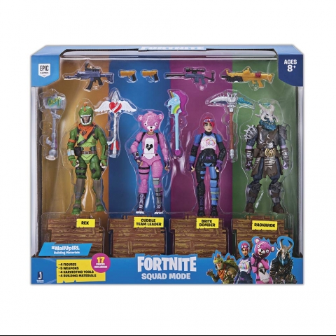 Fortnite Squad Mode 4 Action Figr