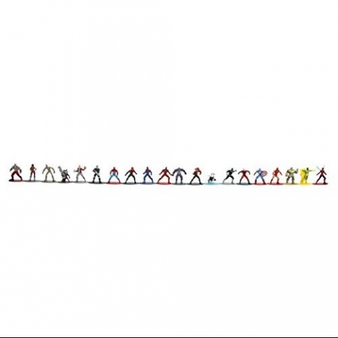 Jada Toys Marvel Nano Action Figr Set