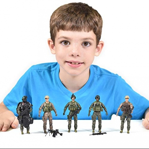 Elite Force Navy Seals Action Figr Set