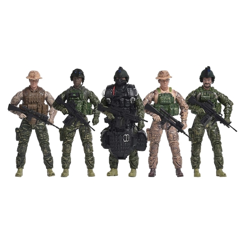 Elite Force Navy Seals Action Figr Set