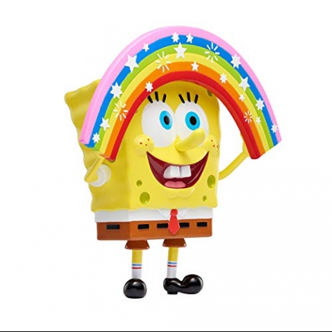 SpongeBob SquarePants Rainbow Spongebob Action Figr