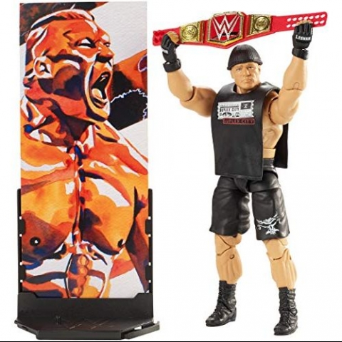 WWE Brock Lesnar Elite Collection Action Figr