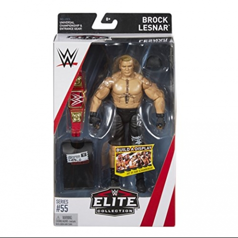 WWE Brock Lesnar Elite Collection Action Figr